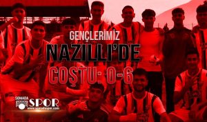 Somaspor U19, Nazilli Deplasmanında Gol Yağdırdı: 6-0