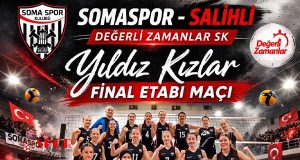 Somaspor Yıldız Kızlar Voleybol Takımı Final Etabında Sahaya Çıkıyor