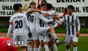 Somaspor gol sevinci