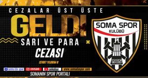 Somaspor’a Cezalar Üst Üste Geldi