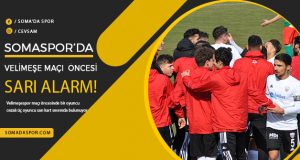 Somaspor’da 1 Oyuncu Cezalı 3 Oyuncu Sınırda