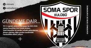 Somaspor’da Gündeme Dair Haberler