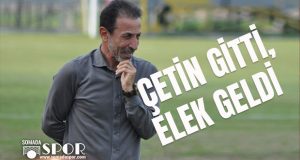 Somaspor’da Recep Çetin Gitti, Cafer Elek Geldi