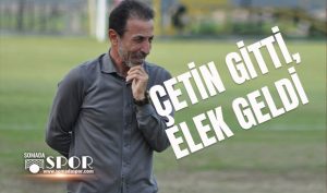 Somaspor'da Recep Çetin Gitti, Cafer Elek Geldi