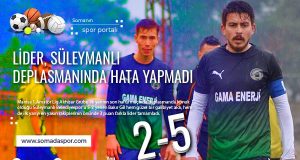 Süleymanlı Bld.Spor 2-5 Bakır GB