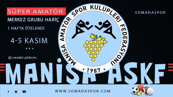 Süper Amatör Lig’de Maçlar Ertelendi