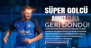 Süper Golcü Ahmet Cura, Gollerini Emniyet İçin Atacak!