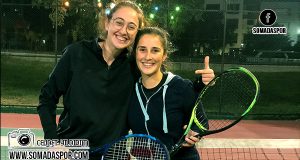 Tenis Turnuvasında 2.Tur ve Çeyrek Final Maçları