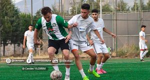 Turgutalp ve Somaspor U19 Hazırlık Maçı Oynadı