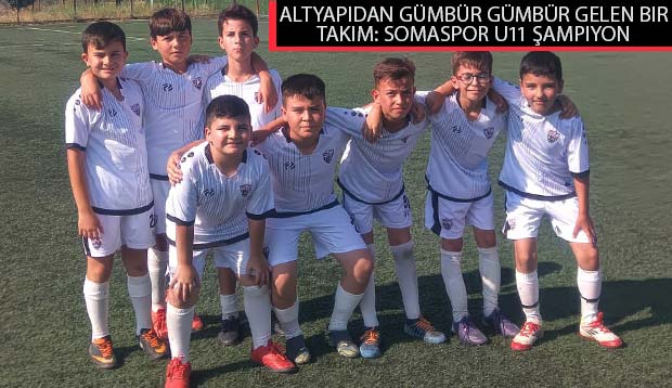U11’de Altın Nesil: Somaspor’dan Hem Takım Hem Bireysel Başarı