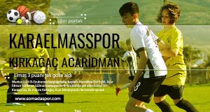 U14 Ligi: Karaelmasspor 1-0 Acar İdmanyurdu