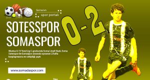 U14 Ligi: Soma Sotesspor 0-2 Somaspor