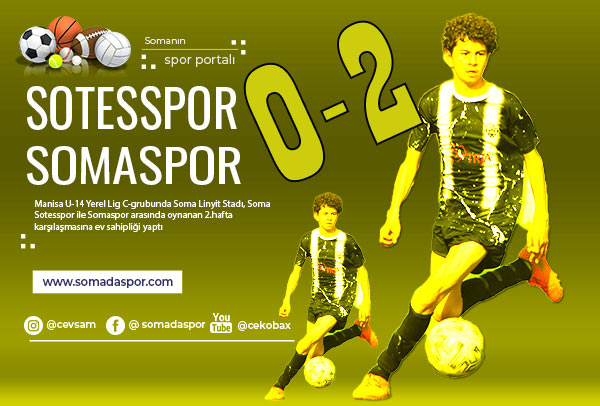 U14 Ligi: Soma Sotesspor 0-2 Somaspor