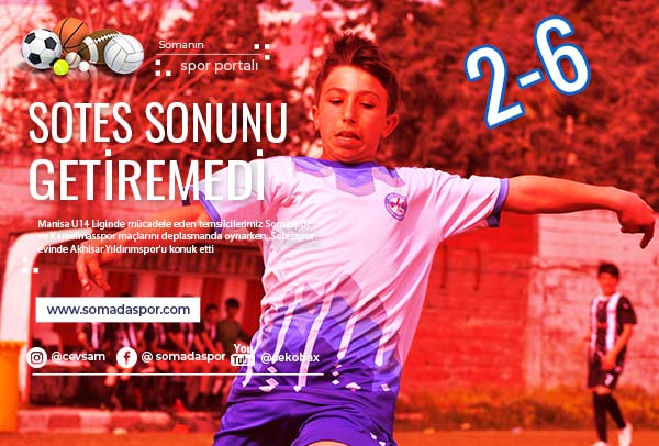 U14 Ligi: Somaspor Galip, Sotes ve Elmas Mağlup