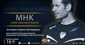 Velimeşe Spor Maçımızın Hakemleri Belli Oldu