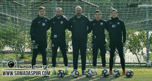 Somaspor’da Kaleciler Tenis Topuyla Çalıştı.