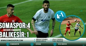 Somaspor 4-1 Balıkesir Baltok